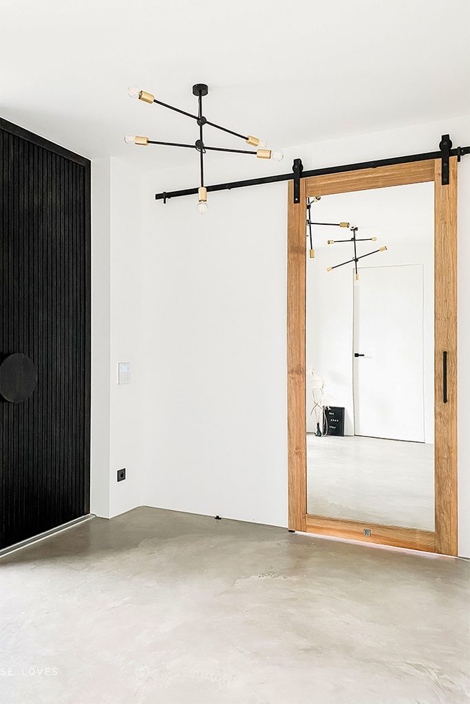 How To Hang A Mirror On Pocket Door Wall Mirror Ideas